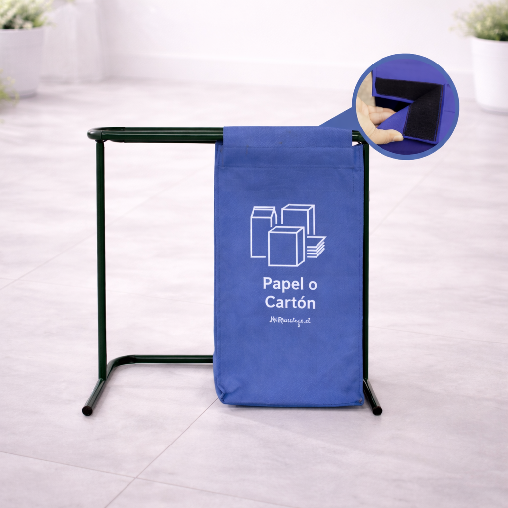 Contenedor de Reciclaje Doble Infantil